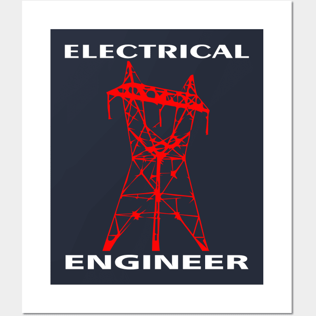 electrical engineer electricity engineering Wall Art by PrisDesign99